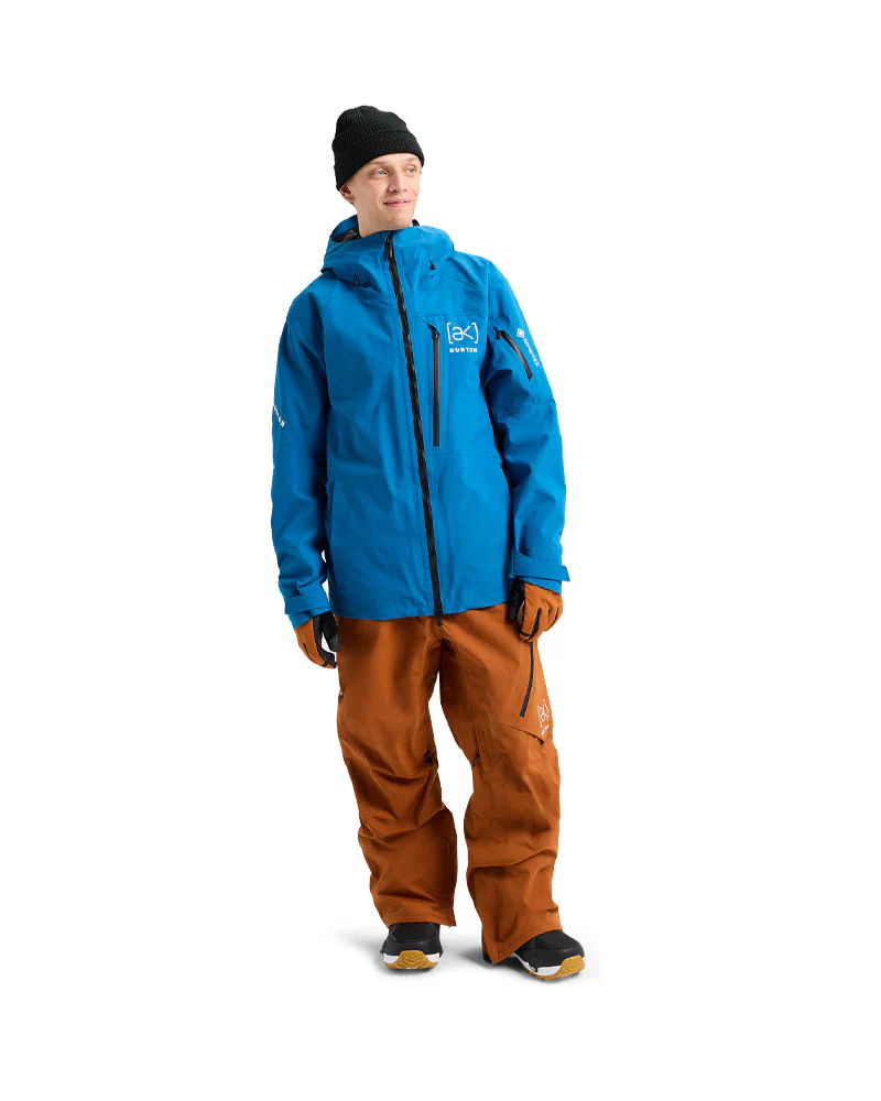 Burton Men's [ak] Cyclic Gore-Tex 2L Jacket Blue Teal 2026 - Image 2