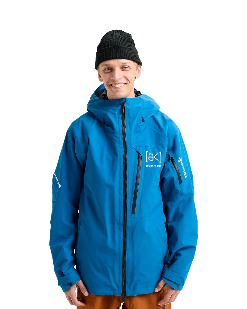 Burton Men's [ak] Cyclic Gore-Tex 2L Jacket Blue Teal 2026 - Image 3