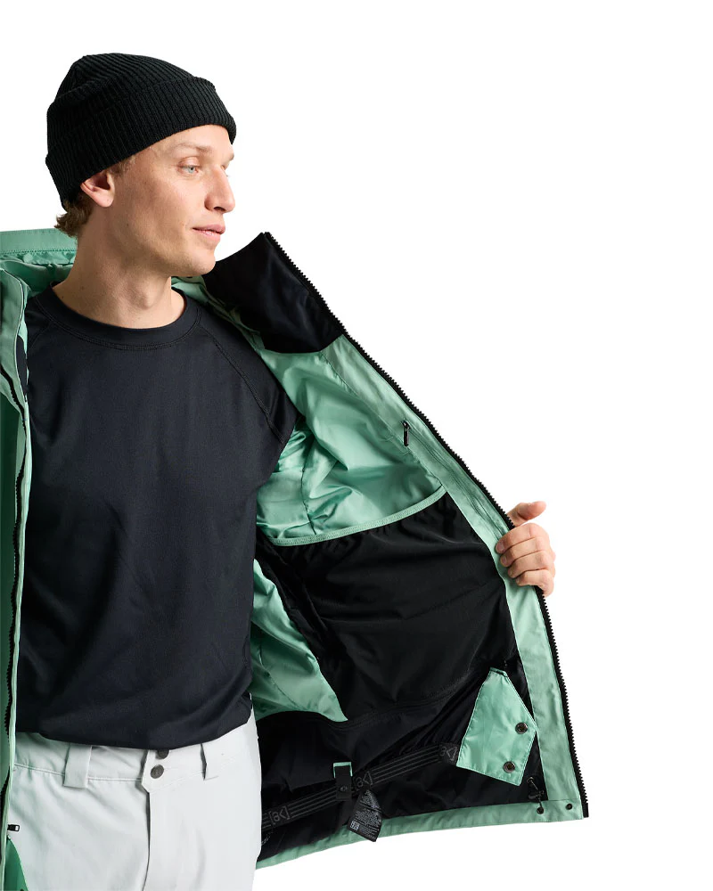 Burton Men's [ak] Cyclic Gore-Tex 2L Jacket Soft Sage 2026 - Image 9
