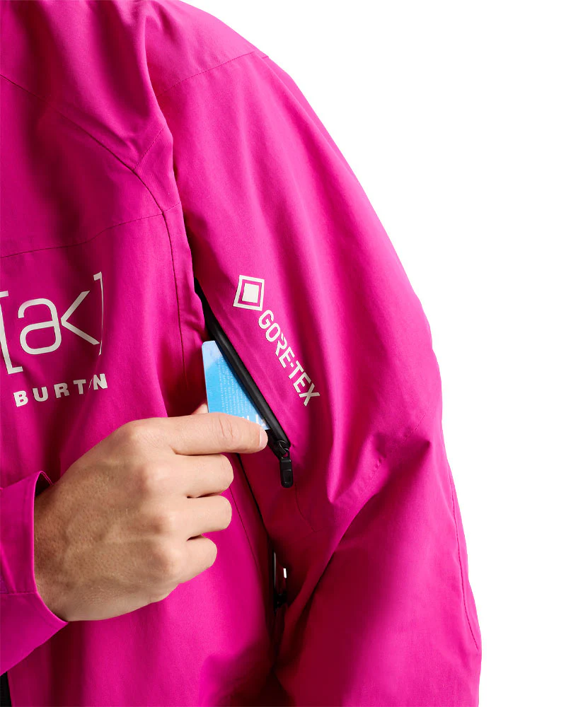 Burton Men's [ak] Cyclic Gore-Tex 2L Jacket Very Berry 2026 - Image 7