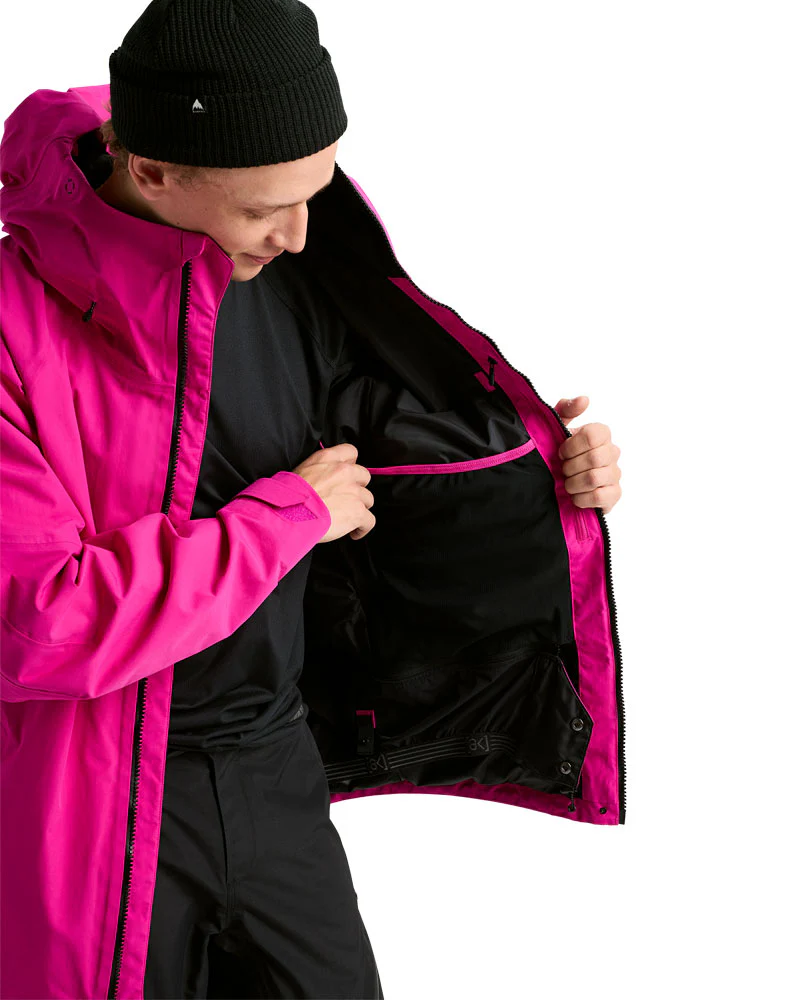 Burton Men's [ak] Cyclic Gore-Tex 2L Jacket Very Berry 2026 - Image 8