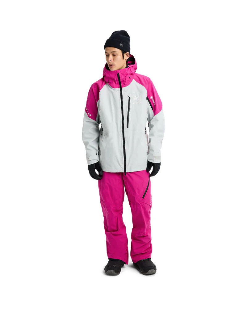 Burton Men's [ak] Cyclic Gore-Tex 2L Jacket Very Berry/Gray Cloud 2026 - Image 2