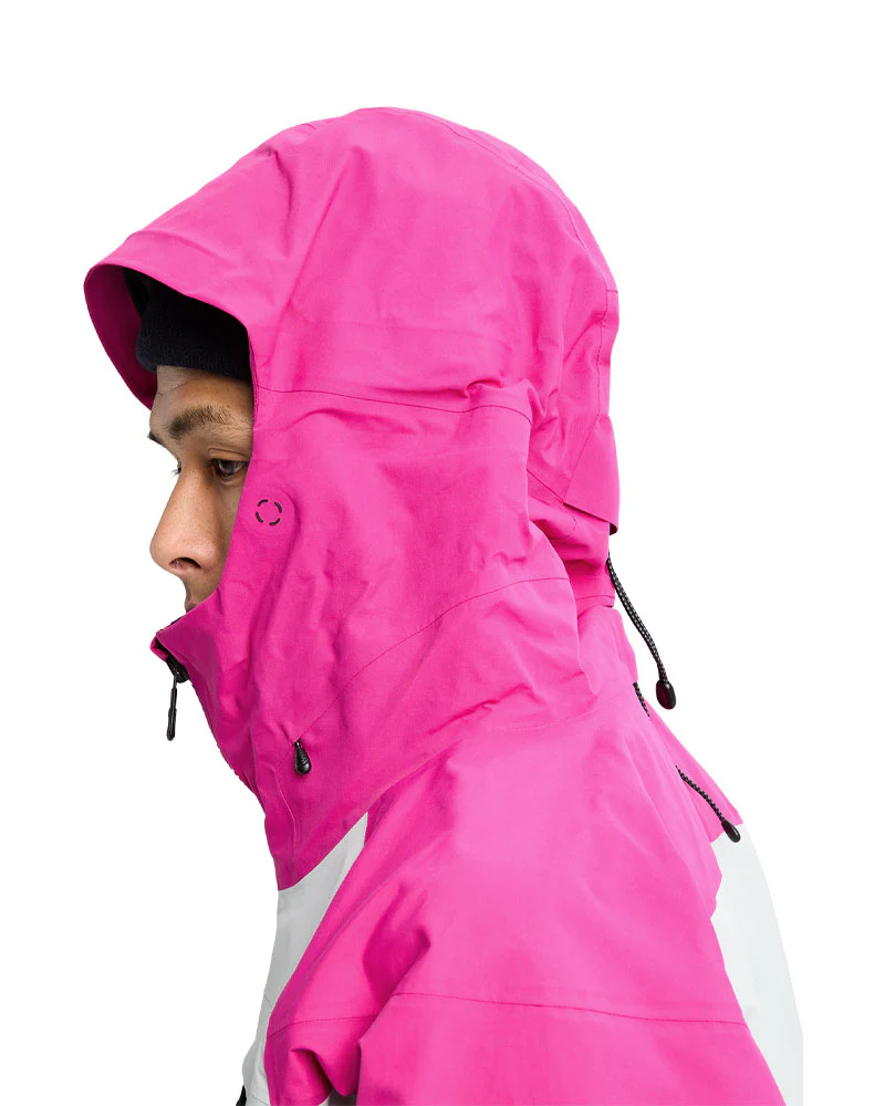 Burton Men's [ak] Cyclic Gore-Tex 2L Jacket Very Berry/Gray Cloud 2026 - Image 6