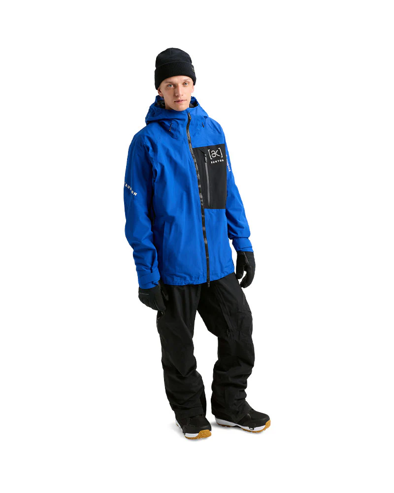 Burton Men's [ak] Cyclic Gore-Tex Jacket Jake Blue/True Black 2026 - Image 2