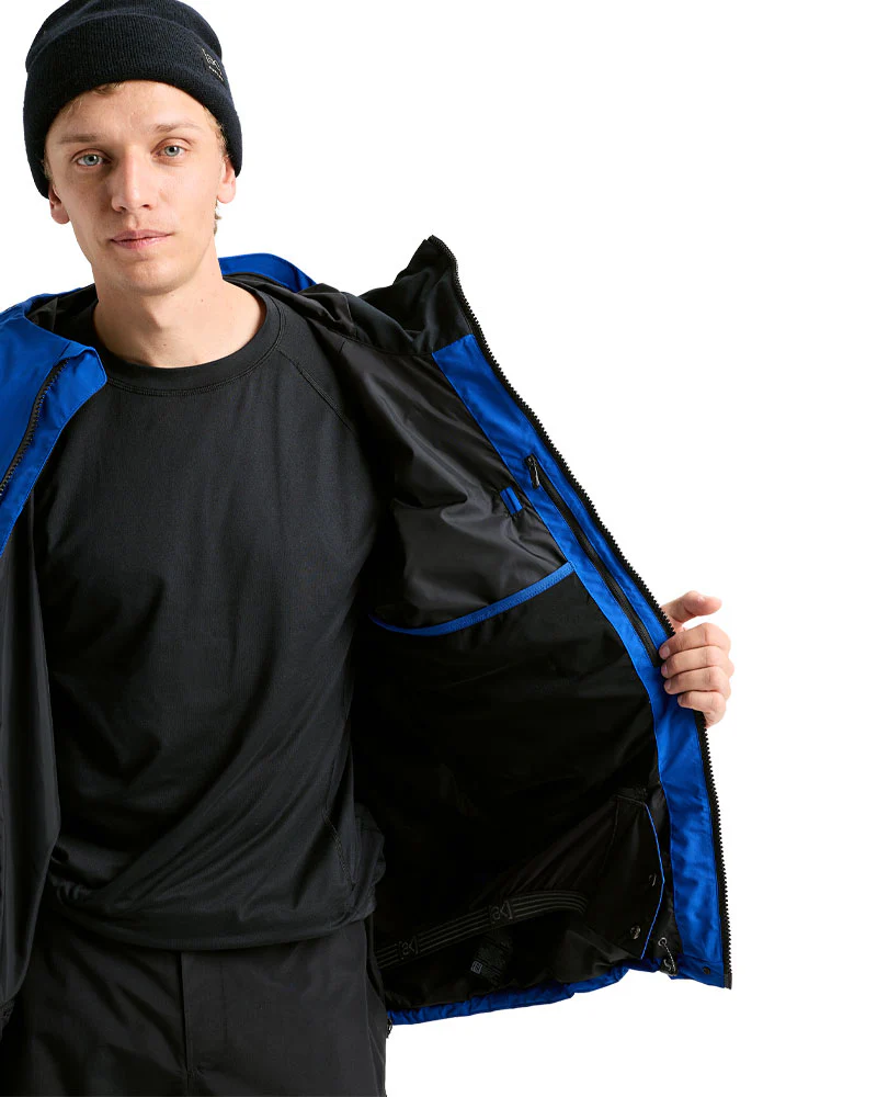 Burton Men's [ak] Cyclic Gore-Tex Jacket Jake Blue/True Black 2026 - Image 6