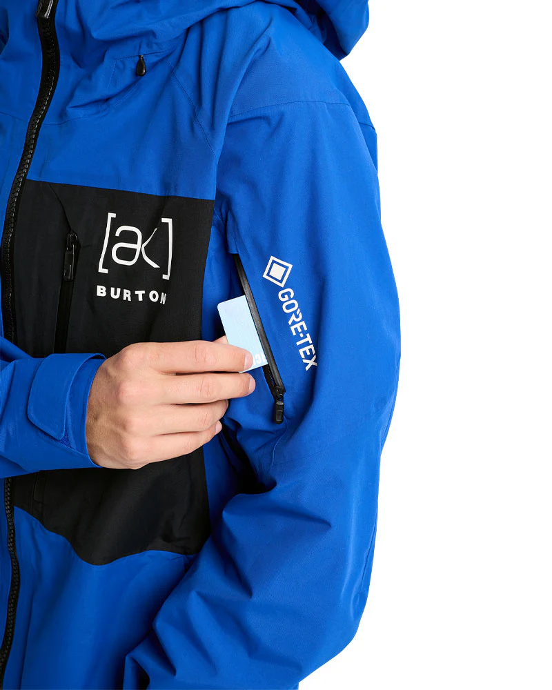 Burton Men's [ak] Cyclic Gore-Tex Jacket Jake Blue/True Black 2026 - Image 8