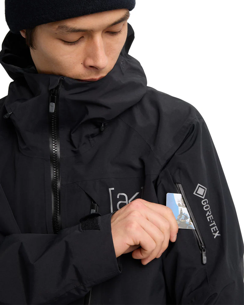 Burton Men's [ak] Cyclic Gore-Tex Jacket True Black 2026 - Image 7