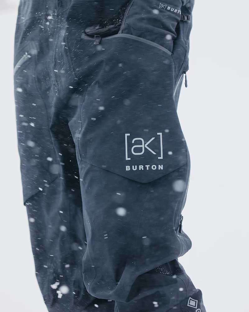Burton Men's [ak] Freebird Gore-Tex 3L Bib Pants True Black 2026 - Image 3