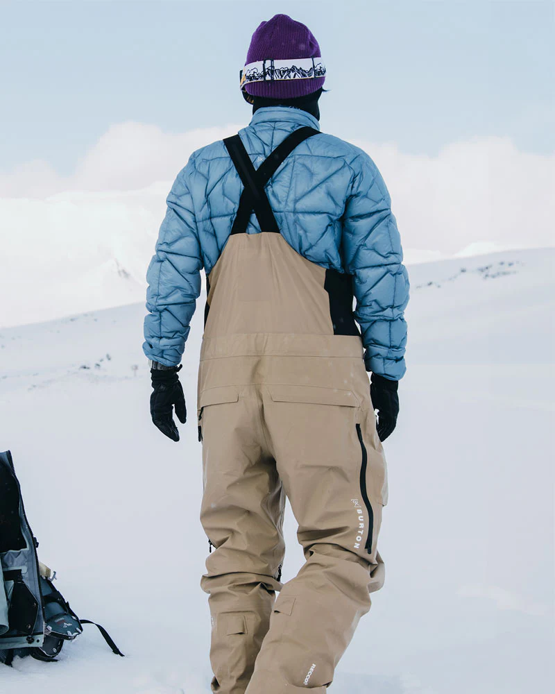 Burton Men's [ak] Freebird Gore‑Tex 3L Stretch Bib Pant Summit Taupe 2026 - Image 3