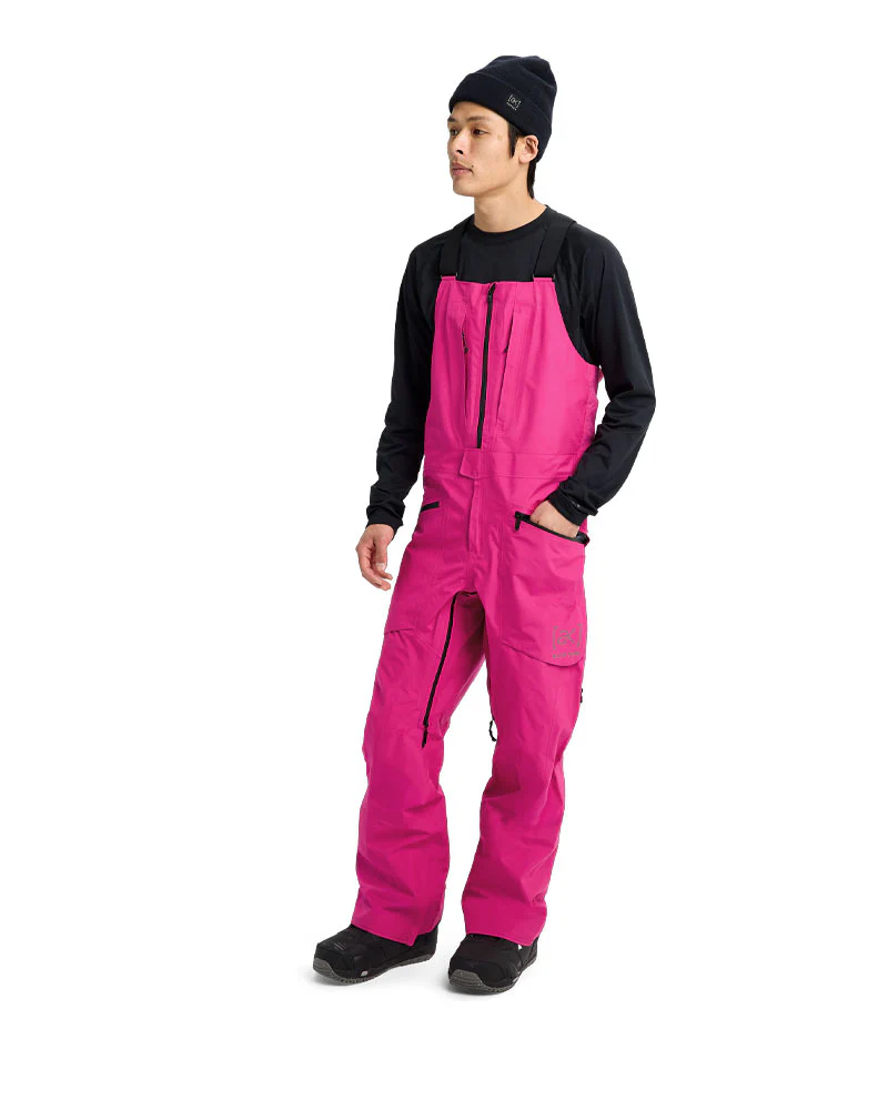 Burton Men's [ak] Freebird Gore‑Tex 3L Stretch Bib Pant Pant Very Berry 2026 - Image 4