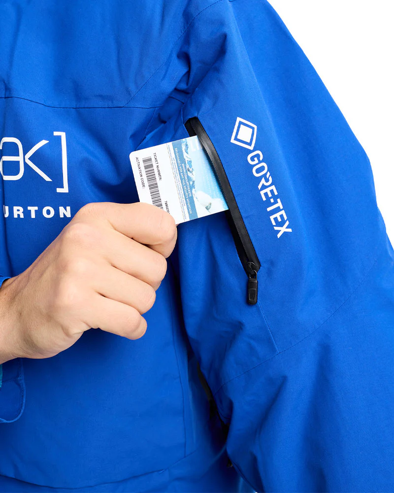 Burton Men's [ak] Helitack Gore-Tex Jacket Jake Blue 2026 - Image 7