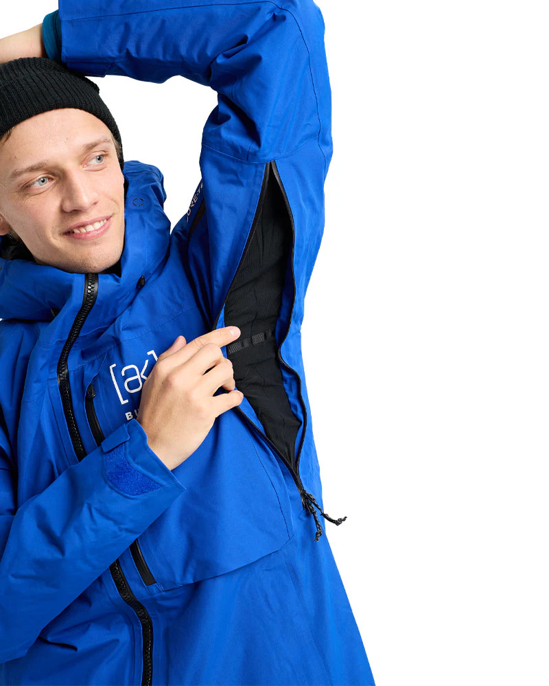 Burton Men's [ak] Helitack Gore-Tex Jacket Jake Blue 2026 - Image 8
