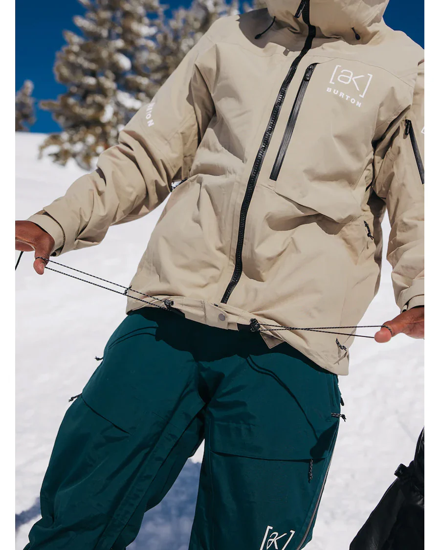 Burton Men's [ak] Helitack Gore-Tex Jacket Summit Taupe 2026 - Image 3