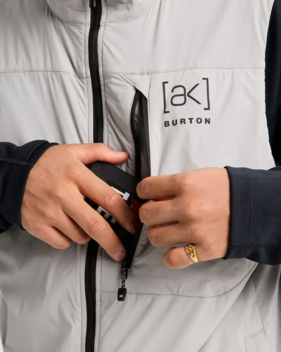 Burton Men's [ak] Helm Fragment Vest Apparition Gray 2026 - Image 4