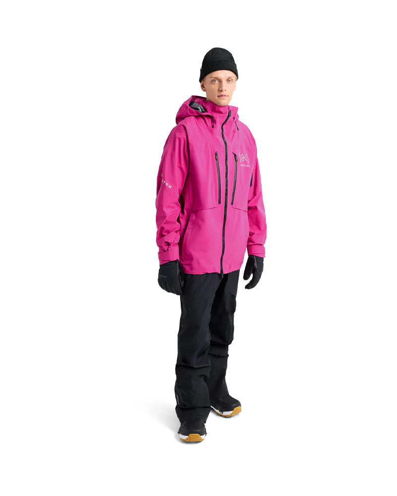 Burton Men's [ak] Hover Gore-Tex Stretch 3L Jacket Very Berry 2026 - Image 2