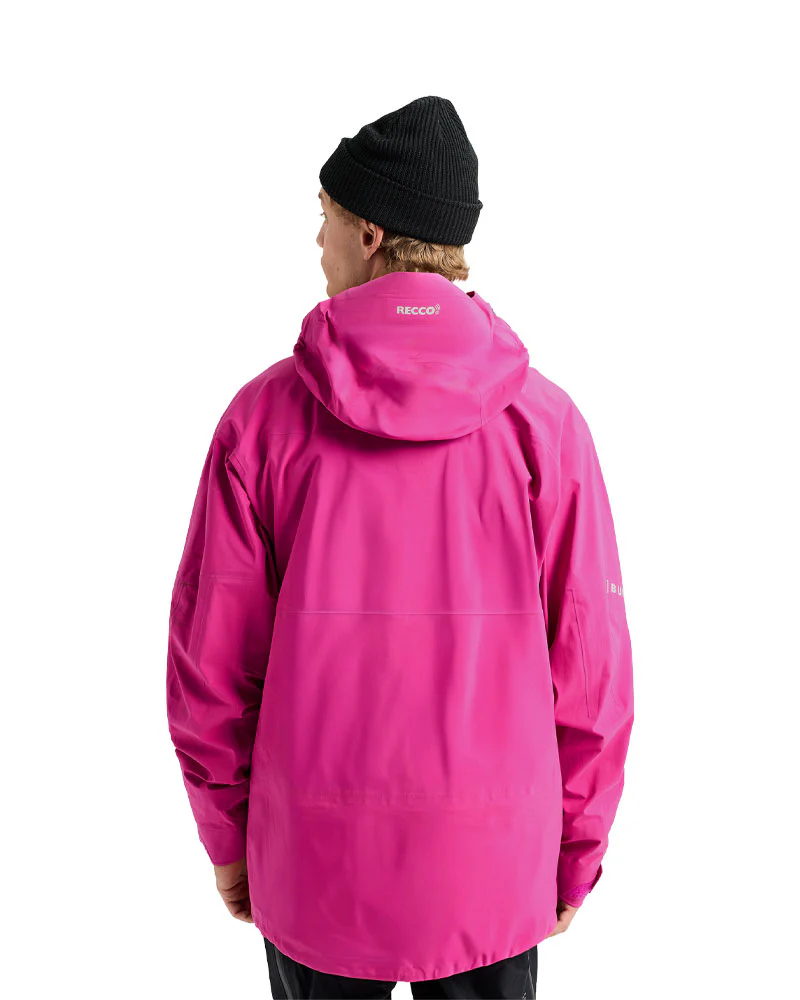 Burton Men's [ak] Hover Gore-Tex Stretch 3L Jacket Very Berry 2026 - Image 4