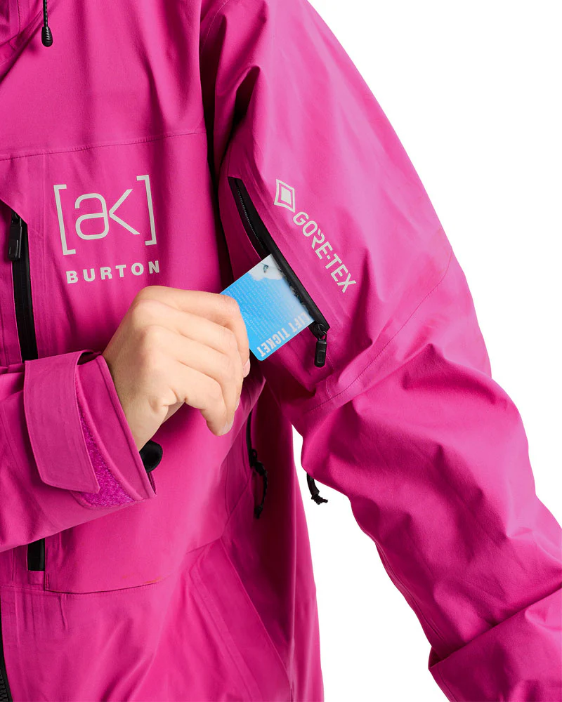 Burton Men's [ak] Hover Gore-Tex Stretch 3L Jacket Very Berry 2026 - Image 8