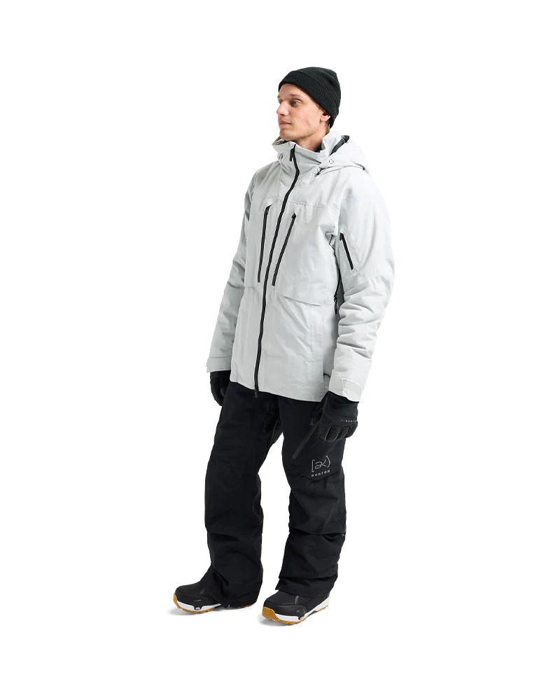 Burton Men's [ak] LZ Gore-Tex Down Jacket Gray Cloud 2026 - Image 2