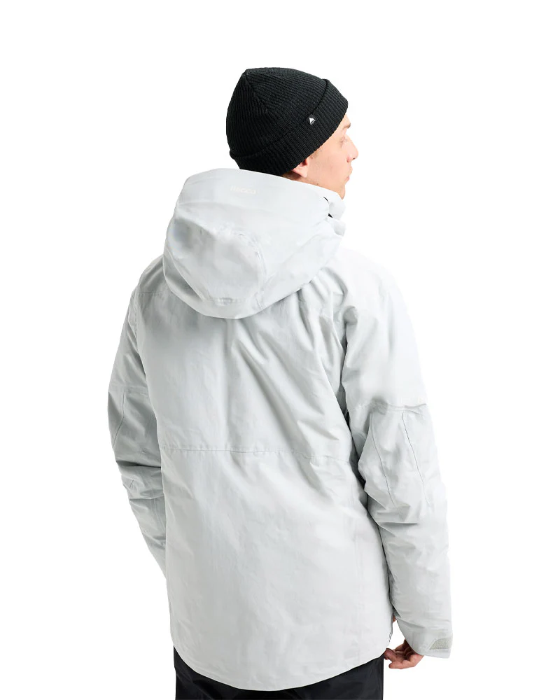 Burton Men's [ak] LZ Gore-Tex Down Jacket Gray Cloud 2026 - Image 4