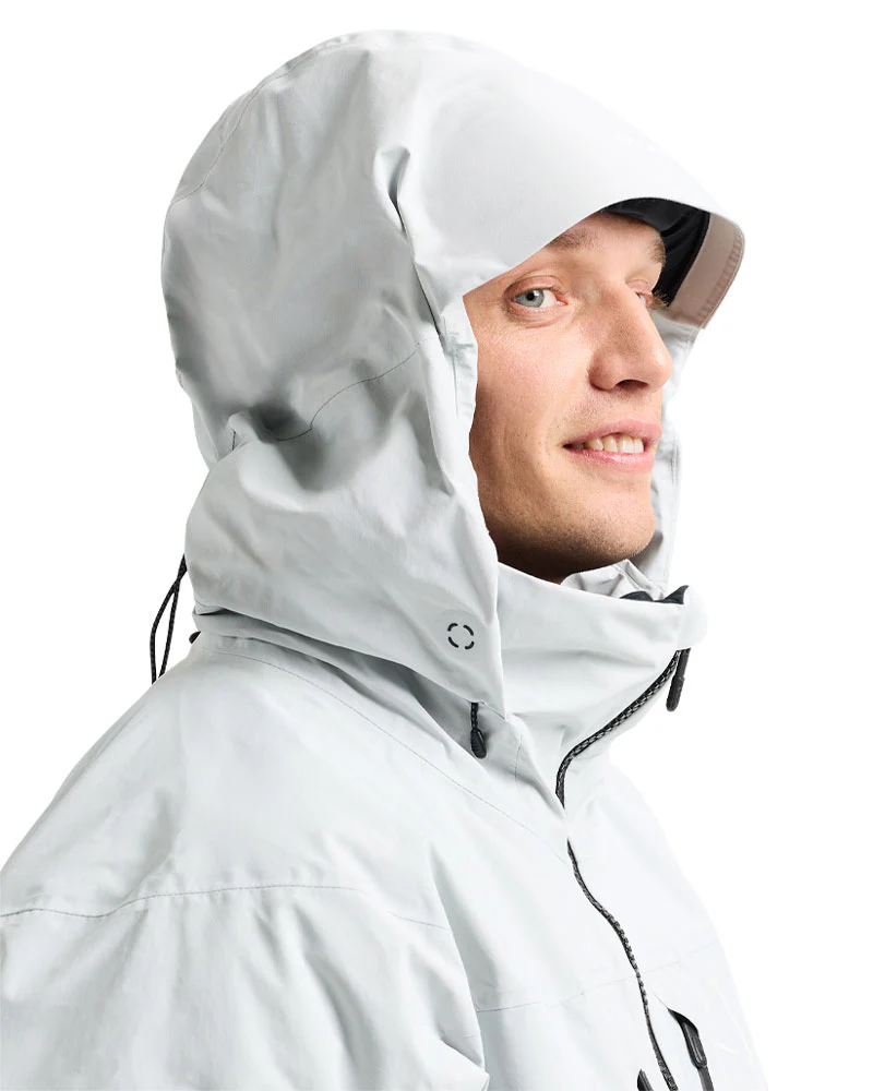 Burton Men's [ak] LZ Gore-Tex Down Jacket Gray Cloud 2026 - Image 5