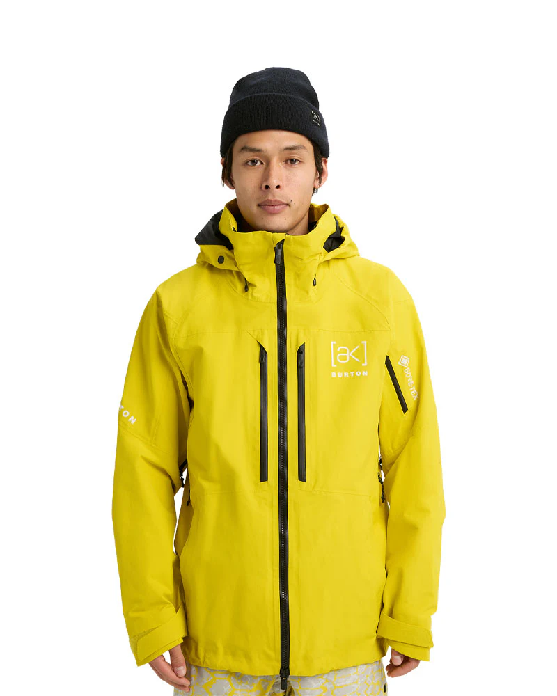 Burton Men's [ak] Swash Gore‑Tex 2L Jacket Atomic Yellow 2026 - Image 2