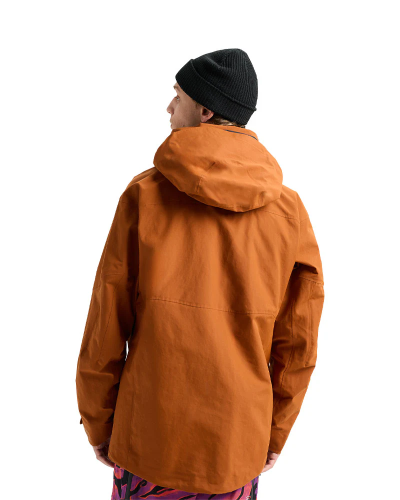 Burton Men's [ak] Swash Gore‑Tex 2L Jacket Chestnut Brown 2026 - Image 3