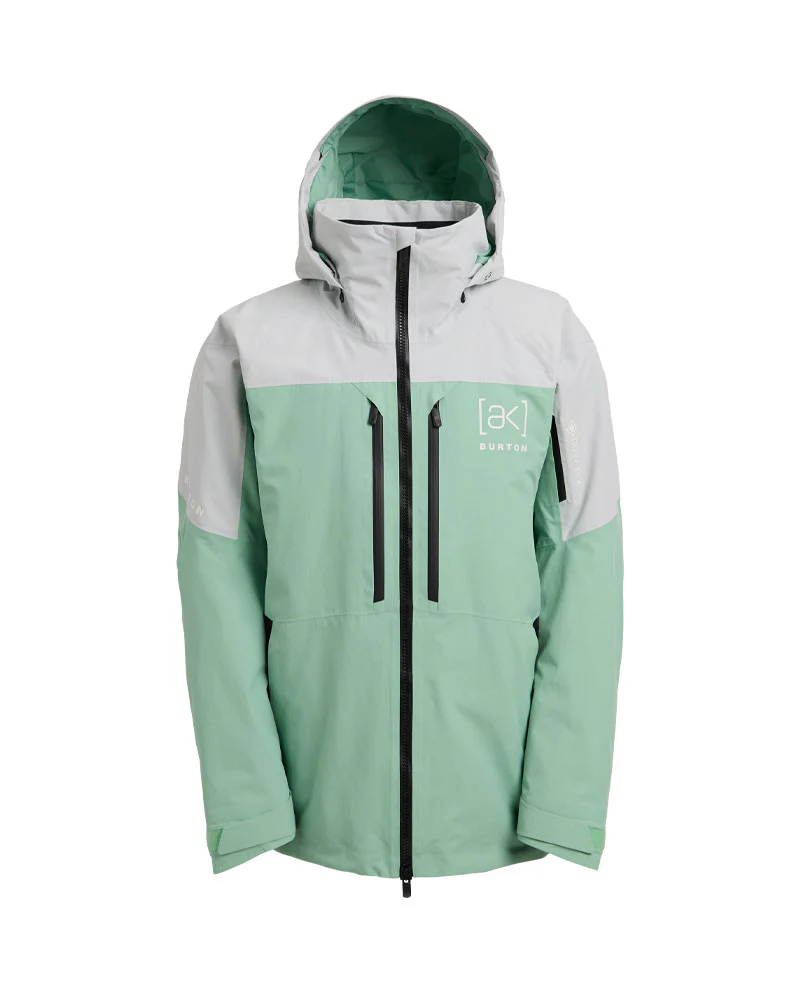 Burton Men's [ak] Swash Gore‑Tex 2L Jacket Gray Cloud/Soft Sage/True Black 2026