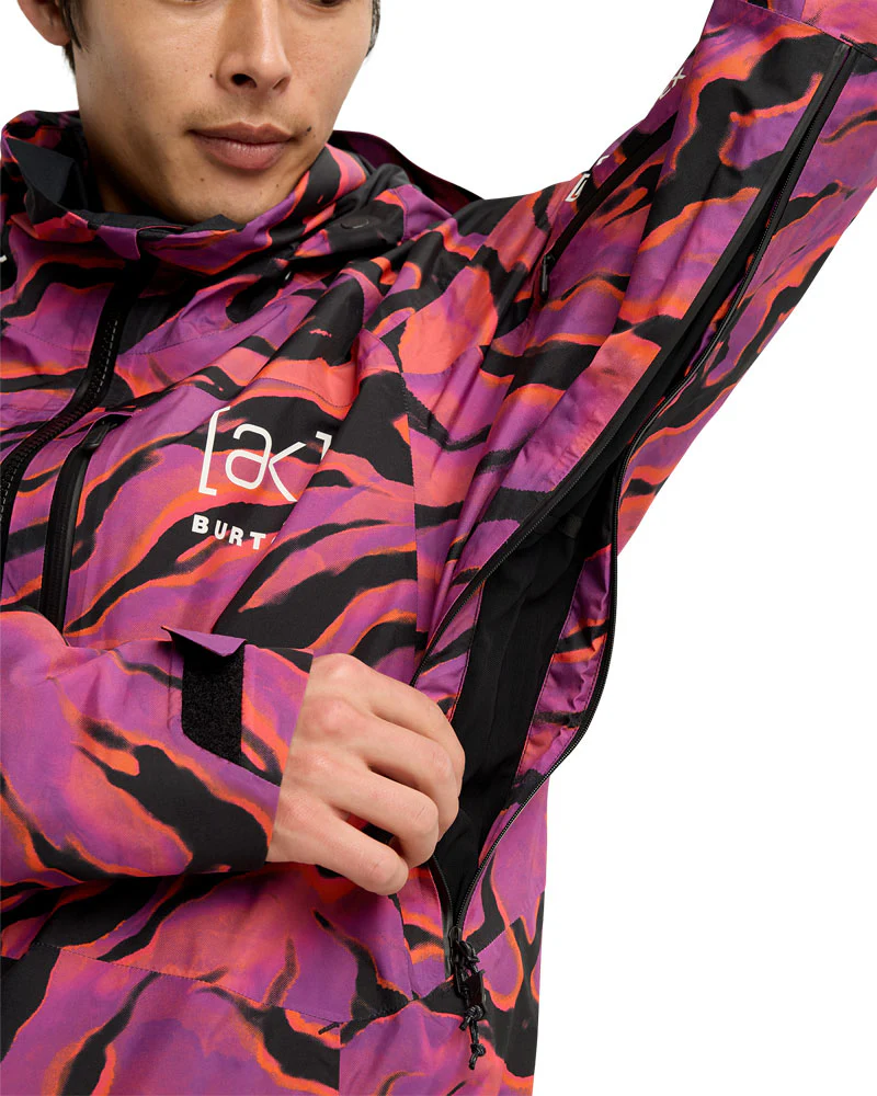 Burton Men's [ak] Swash Gore‑Tex 2L Jacket Slash Multi 2026 - Image 7