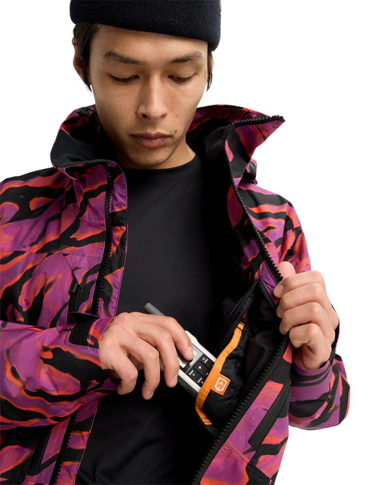 Burton Men's [ak] Swash Gore‑Tex 2L Jacket Slash Multi 2026 - Image 8