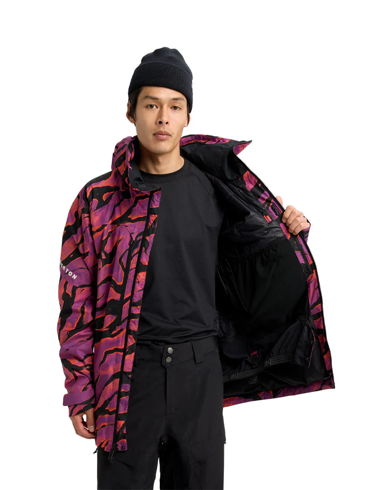 Burton Men's [ak] Swash Gore‑Tex 2L Jacket Slash Multi 2026 - Image 9