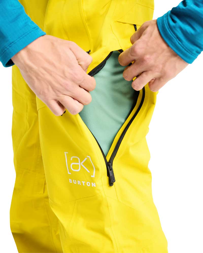 Burton Men's [ak] Swash Gore-Tex 2L Pant Atomic Yellow 2026 - Image 6