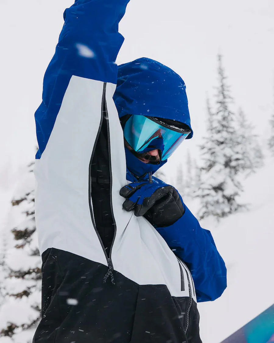 Burton Men's [ak] Swash Gore-Tex Jacket Jake Blue/Gray Cloud/Black 2026 - Image 2