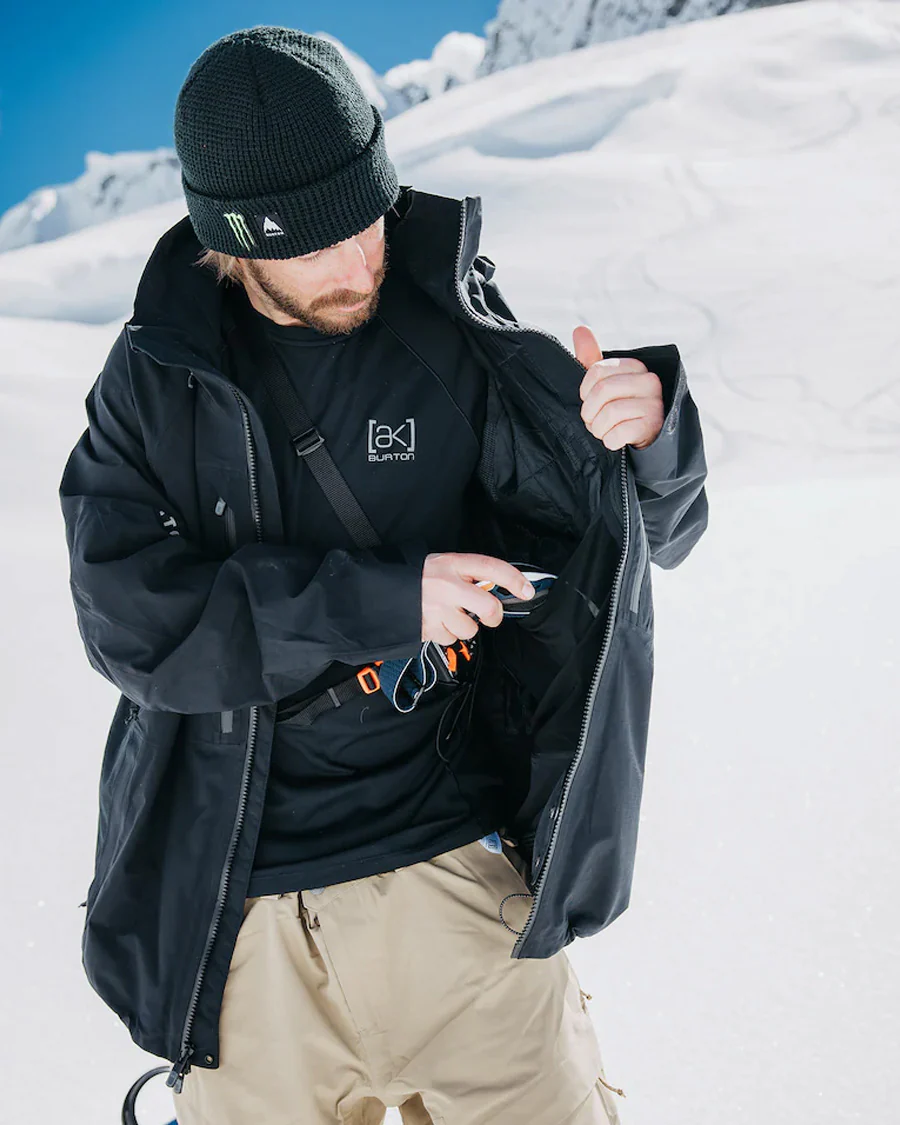 Burton Men's [ak] Swash Gore-Tex Jacket True Black 2026 - Image 5