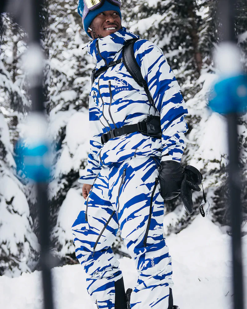 Burton Men's [ak] Tuvak GORE-TEX 3L C-Knit Pant Oversized Zebra 2025 - Image 2