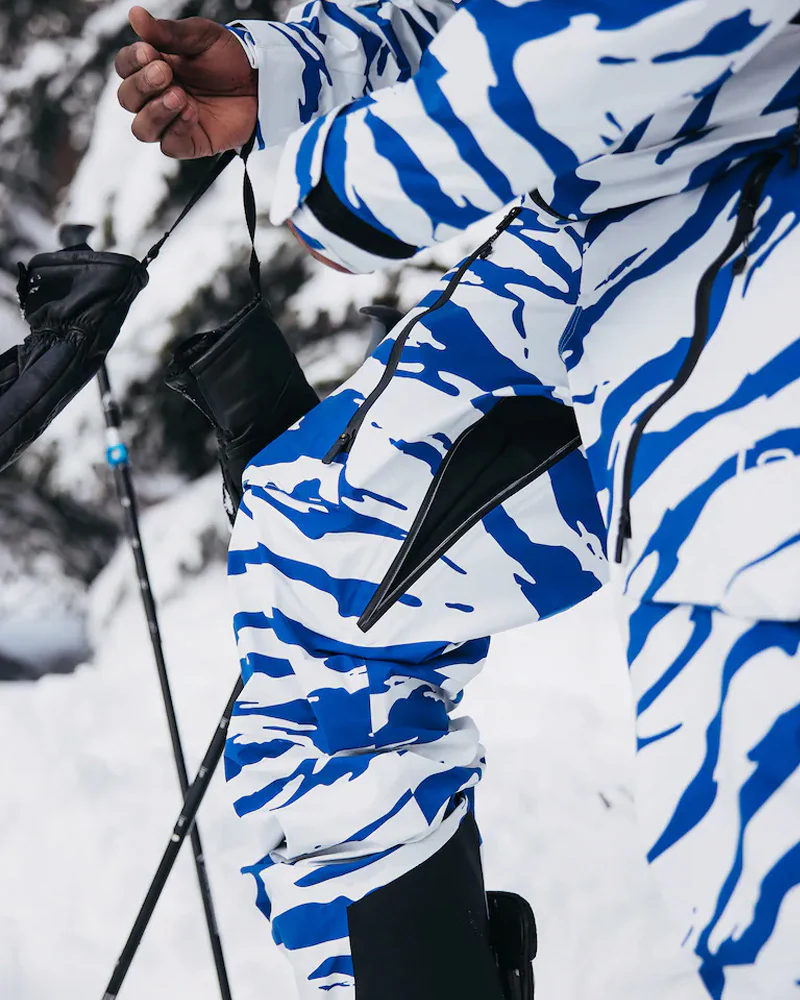 Burton Men's [ak] Tuvak GORE-TEX 3L C-Knit Pant Oversized Zebra 2025 - Image 5