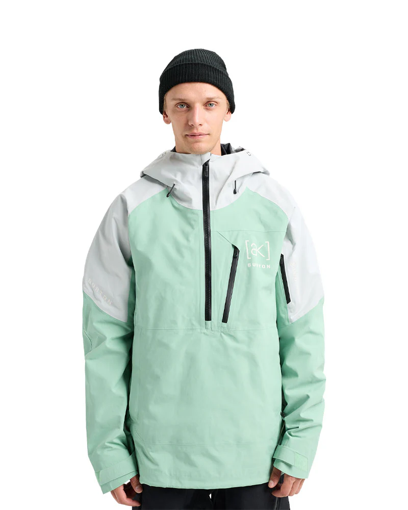 Burton Men's [ak] Velocity Gore-Tex Anorak Jacket Soft Sage/Gray Cloud 2026 - Image 2