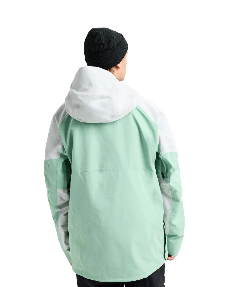 Burton Men's [ak] Velocity Gore-Tex Anorak Jacket Soft Sage/Gray Cloud 2026 - Image 3