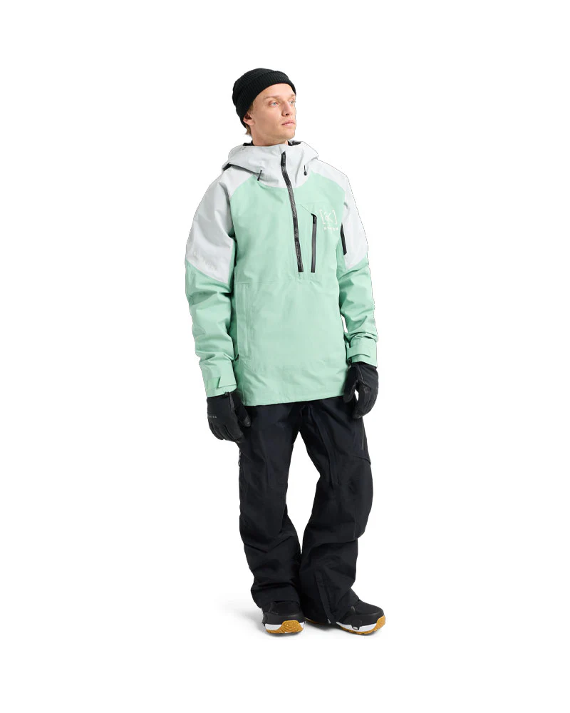 Burton Men's [ak] Velocity Gore-Tex Anorak Jacket Soft Sage/Gray Cloud 2026 - Image 5