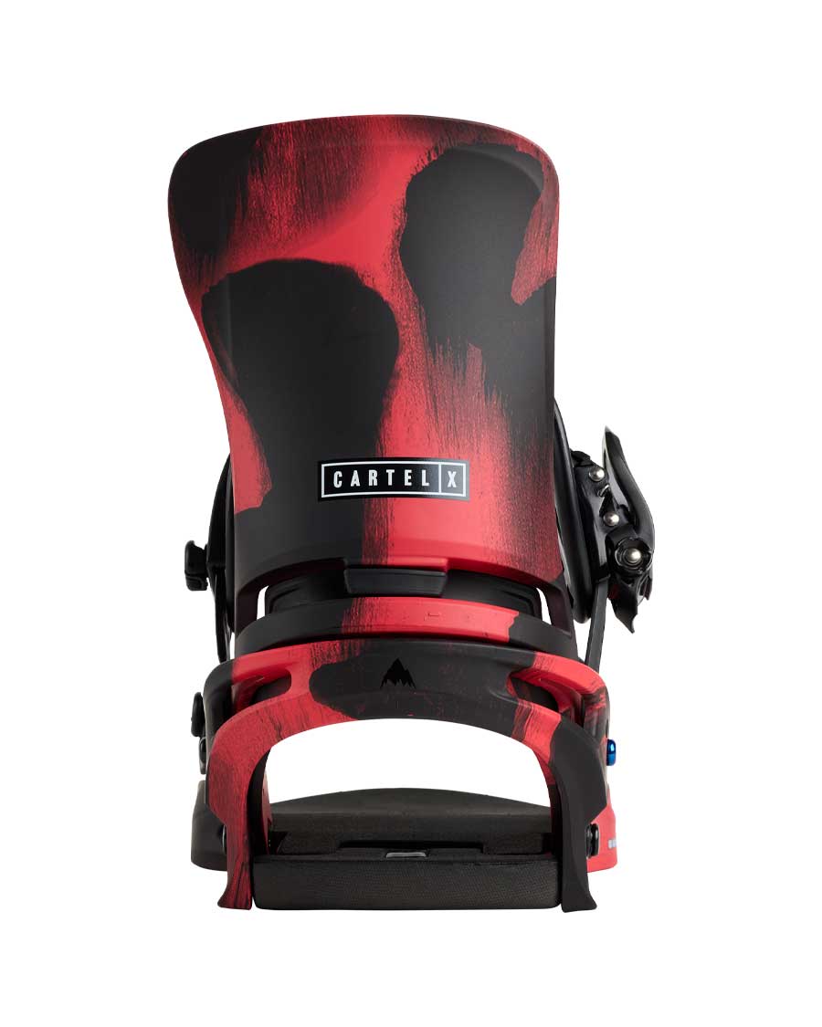 Burton Men's Cartel X Re:Flex Binding Black / Red 2026 - Image 2