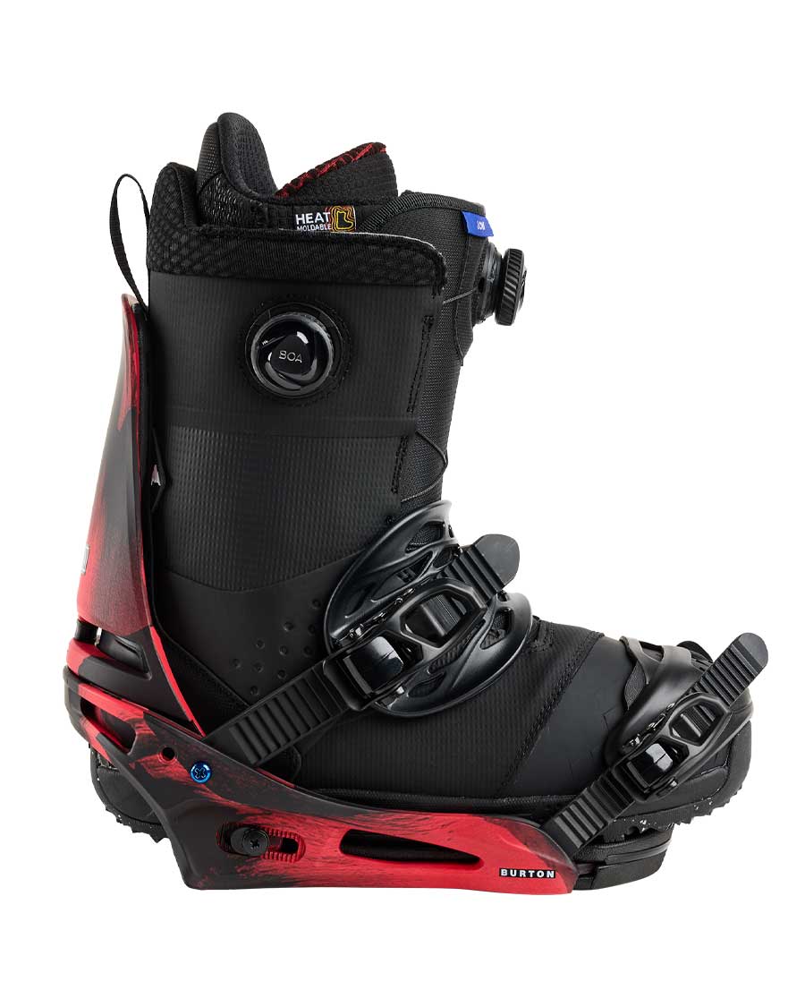 Burton Men's Cartel X Re:Flex Binding Black / Red 2026 - Image 5