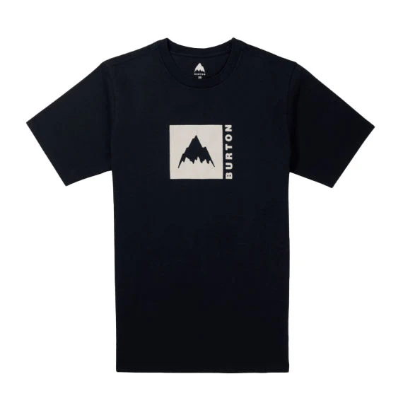 Burton Men's Classic Mountain High Short Sleeve T-Shirt True Black 2027