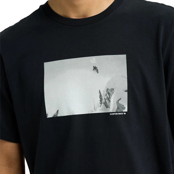 Burton Men's Custom 30 Year T-Shirt True Black 2026 - Image 3