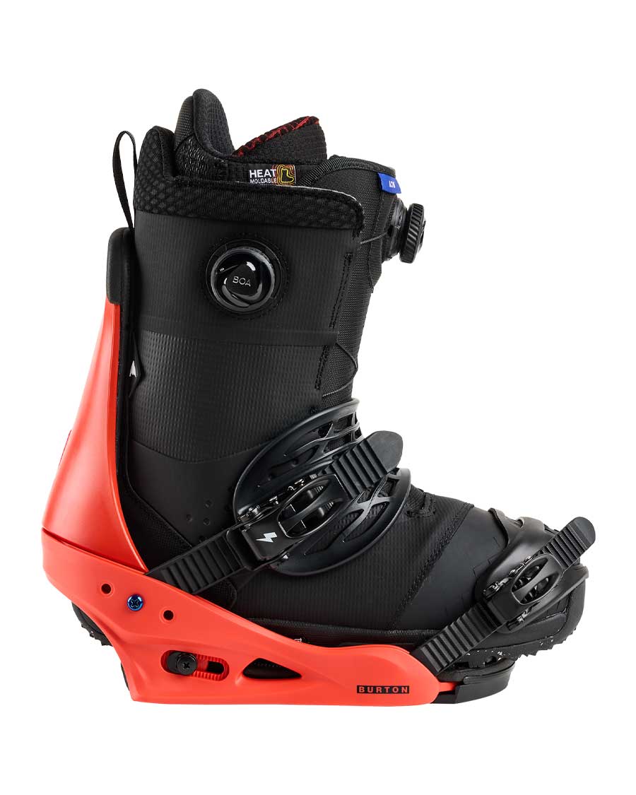 Burton Men's Freestyle Re:Flex Binding Fiesta Red 2026 - Image 5