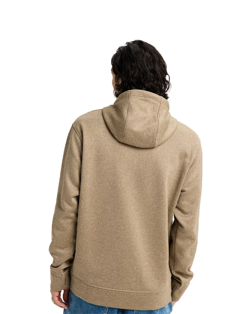 Burton Men's Oak Pullover Hoodie Summit Taupe Heather 2026 - Image 3