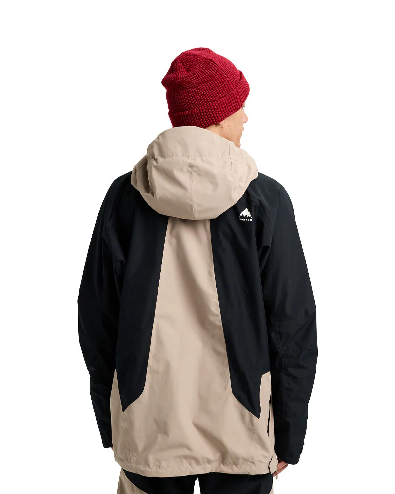Burton Men's Reserve 2L Relaxed Anorak Jacket Summit Taupe/True Black 2026 - Image 3