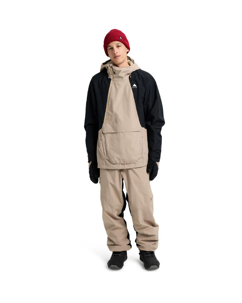Burton Men's Reserve 2L Relaxed Anorak Jacket Summit Taupe/True Black 2026 - Image 4