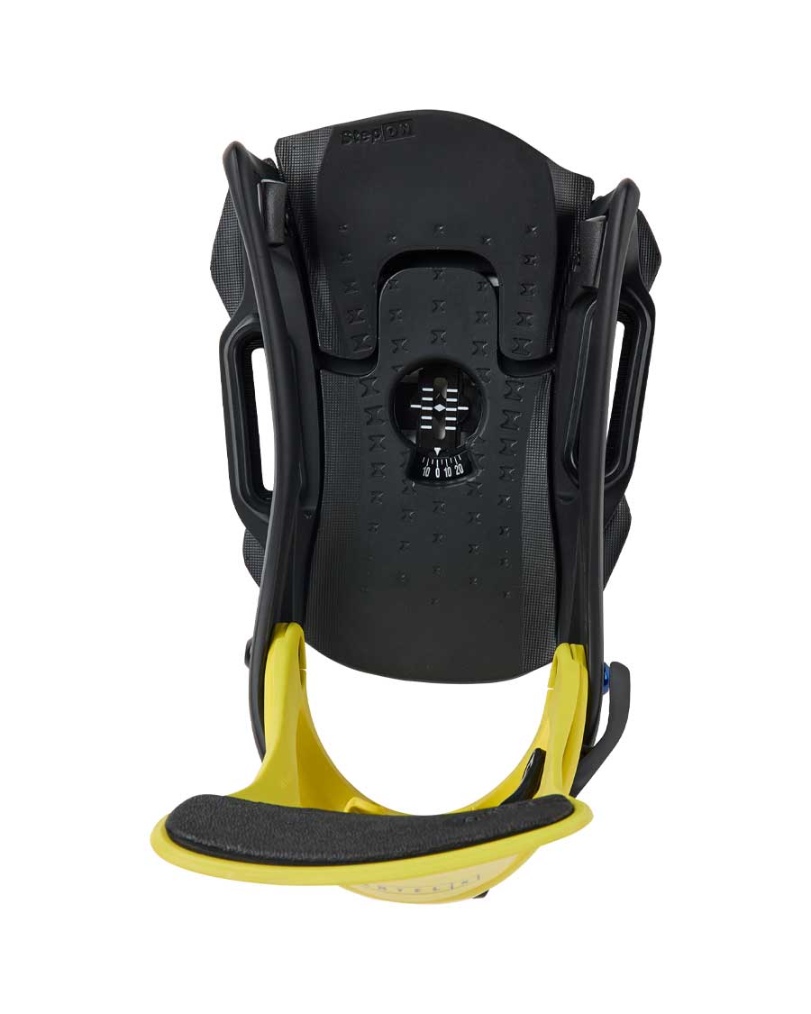 Burton Men's Step On Cartel X EST Binding Atomic Yellow/Black 2026 - Image 4
