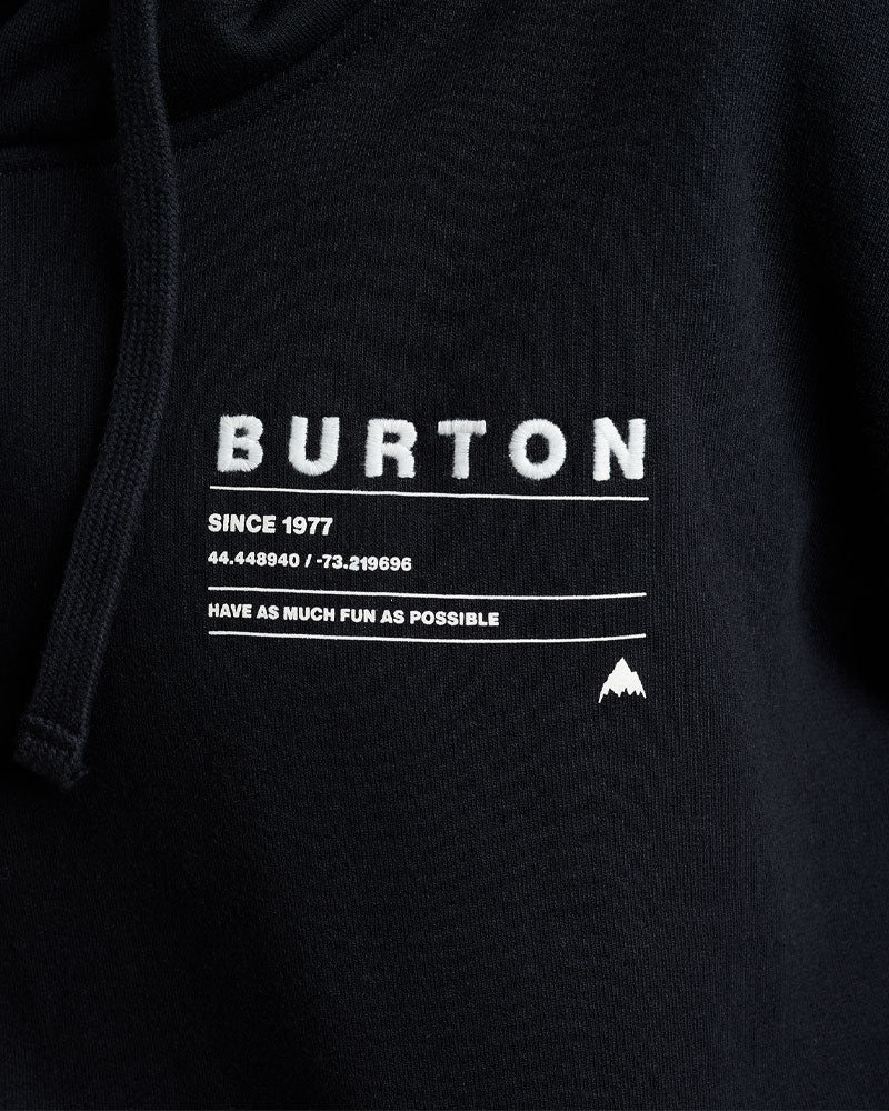 Burton Moretown Pullover Hoodie True Black 2026 - Image 4