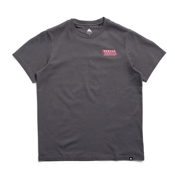 Burton Throwback 1992 Short Sleeve T-Shirt Gotham Gray 2027
