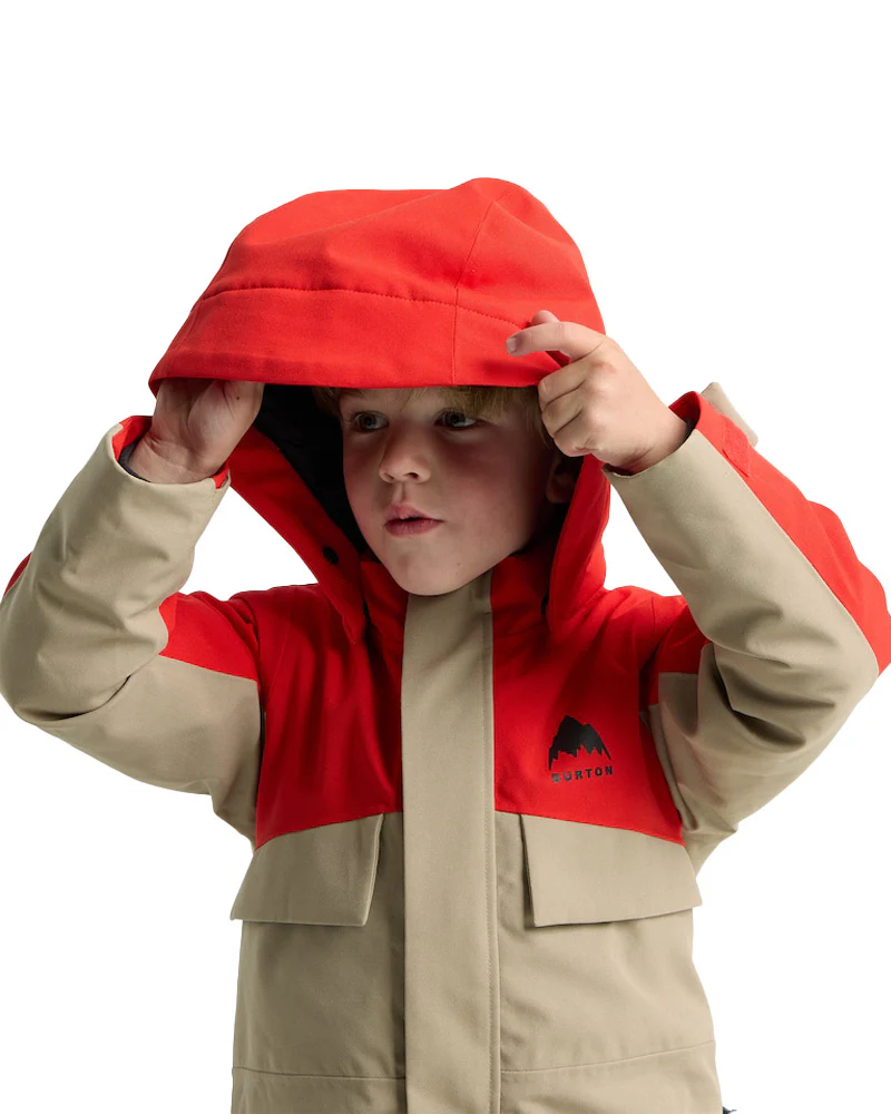 Burton Toddlers' 2L One Piece Flame Scarlet/Summit Taupe 2026 - Image 5